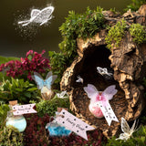 Jinei 174 Pieces Fairy Magic Potions Kit with 24 Magic Witch Potion Bottles Wing DIY Magic Fairy Potion Making Kit for Fairy Theme Decorations Jinei