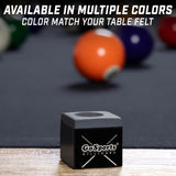 GoSports Premium Pool Cue Chalk Cube 12 Pack - Black Billiards Pool Stick Chalk GoSports