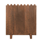 MOOCA Portable Wooden Plank Necklace Jewelry Stand for 8 Necklaces, Necklace Stand, Wood Plank Necklace Display Stand, Necklace Storage Holder, Jewelry Display Stand, Brown Color MOOCA