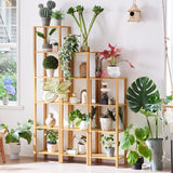 YUFAM 54in Tall Bookshelf 5-Tier Small Narrow Bookcase, Skinny Book Shelf for Small Space, Farmhouse Slim Shelf with Storage, Wood Freestanding Display Thin Bookshelves for Living Room, Natural YUFAM