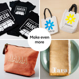 Cricut® Value Iron-On, White (12 in x 5 ft)- HTV Heat Transfer Vinyl Cricut