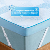 PERLECARE Medium Firm Mattress Topper Twin - 3 Inch Cooling Memory Foam Bed Topper for Pressure Relief, Soft and Supportive, Non-Slip and Washable Cover, CertiPUR-US Certified PERLECARE