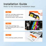 E-Z Ink (Remanufactured 273 Ink Cartridge Replacement for Epson 273xl T273XL to use with XP-520 XP-600 XP-610 XP-620 XP-800 XP-810 XP-820 (5 Pack-Black, Cyan, Magenta, Yellow, Photo Black) E-Z Ink