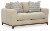 Signature Design by Ashley Parklynn Classic Loveseat for Living Room, Beige Signature Design by Ashley