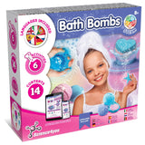 Science4you - Bath Bomb Making Kit for Kids +8 Years Old - Make Your Own Bath Bombs with 6 Science Experiments for Childrens - Educational Science Kits for Kids Age 8, Gift Set for Girls Science4you