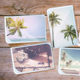 Didaey 2 Pcs Sublimation Blanks Crystal Picture Frame Crystal Tabletop Decor Decorative sublimation Plaques Custom Photo Frame DIY Picture Frame for Christmas Wedding Memorial DIY Gift (Rectangle) Didaey