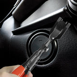 Keze 3 Pcs Auto Clip Pliers Set and Fastener Remover,Car Trim Rivet Removal Pry Tool Repair Kit with Storage Bag for Automotive Door Panel,Upholstery,Dashboard,Plastic Fasteners Keze