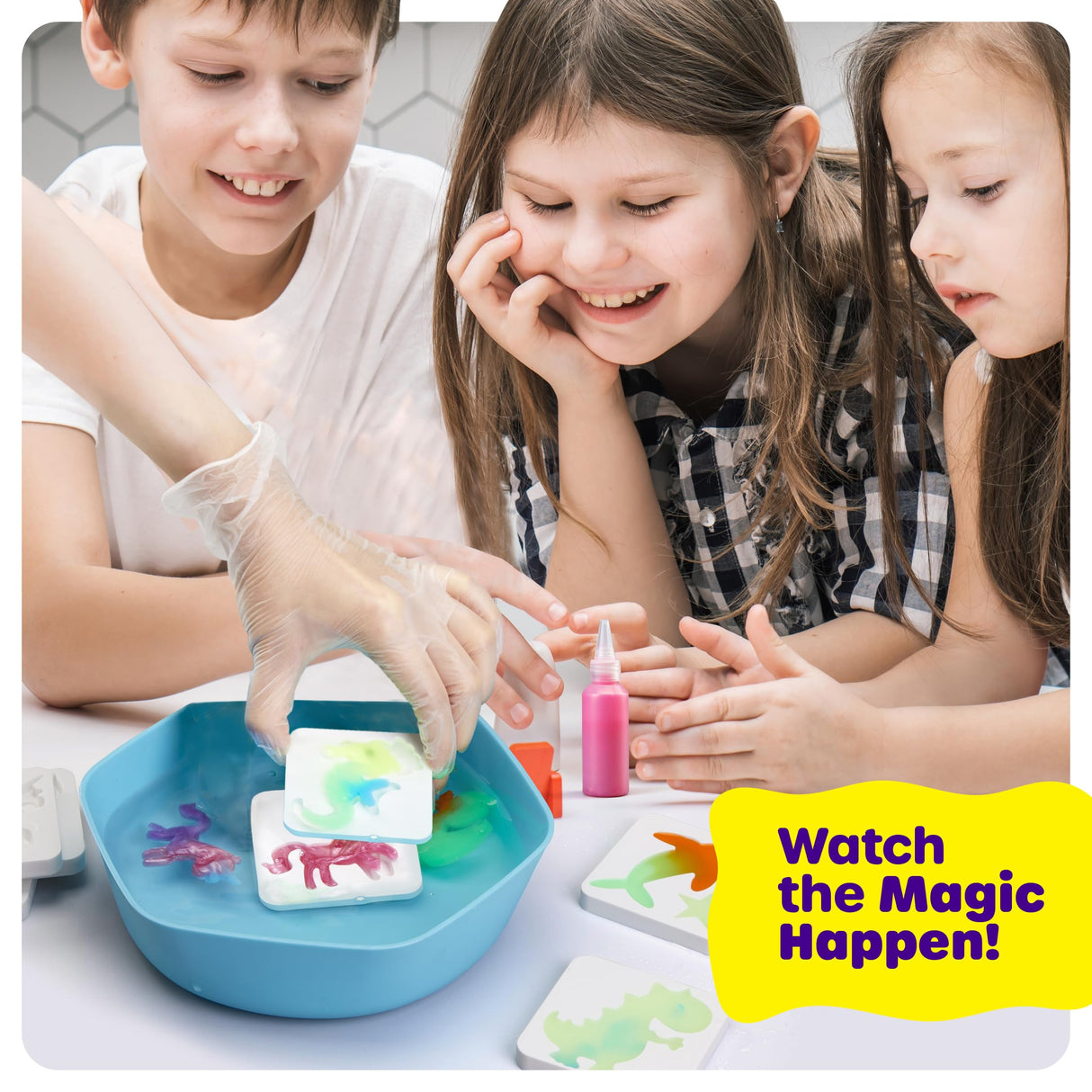 Dan&Darci Aqua Fairy Water Gel Kit for Kids - Magic Elf Toy Kits - Waters Pets - DIY Squishy Maker Set - Craft for Kids - Make Your Own Squishies Toys Crafts - Christmas Gifts for Boys & Girls Dan&Darci