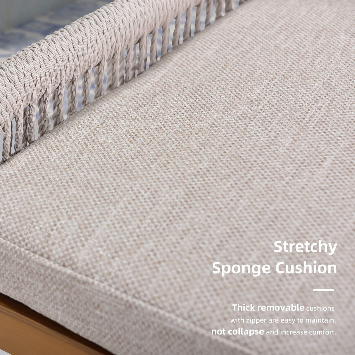 PURPLE LEAF 11 Pieces Dining Set Patio Metal Rectangular Table and Wicker Rattan Chairs for Outside Porch Garden Kitchen Modern Outdoor Furniture Sets PURPLE LEAF