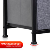 SUPER DEAL Dresser for Bedroom with 8 Drawers 38.7 inch Tall Chest of Drawers for Clothes, Storage Tower Organizer TV Stand with Removable Fabric Bins for Bedroom, Closet, Entryway, Living Room SUPER DEAL