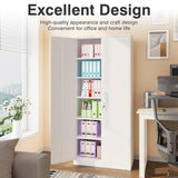 Metal Garage Storage Cabinet with 2 Doors and 4 Adjustable Shelves 72" Pantry Cabinet Utility Storage Cabinet Locking Steel Storage Cabinet Utility SISESOL