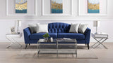 Jennifer Taylor Home Ramsey Camelback Sofa, Dark Sapphire Blue Jennifer Taylor Home