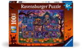 Ravensburger Monster House Party 100 Piece XXL Jigsaw Puzzle for Kids - Every Piece is Unique, Pieces Fit Together Perfectly Ravensburger