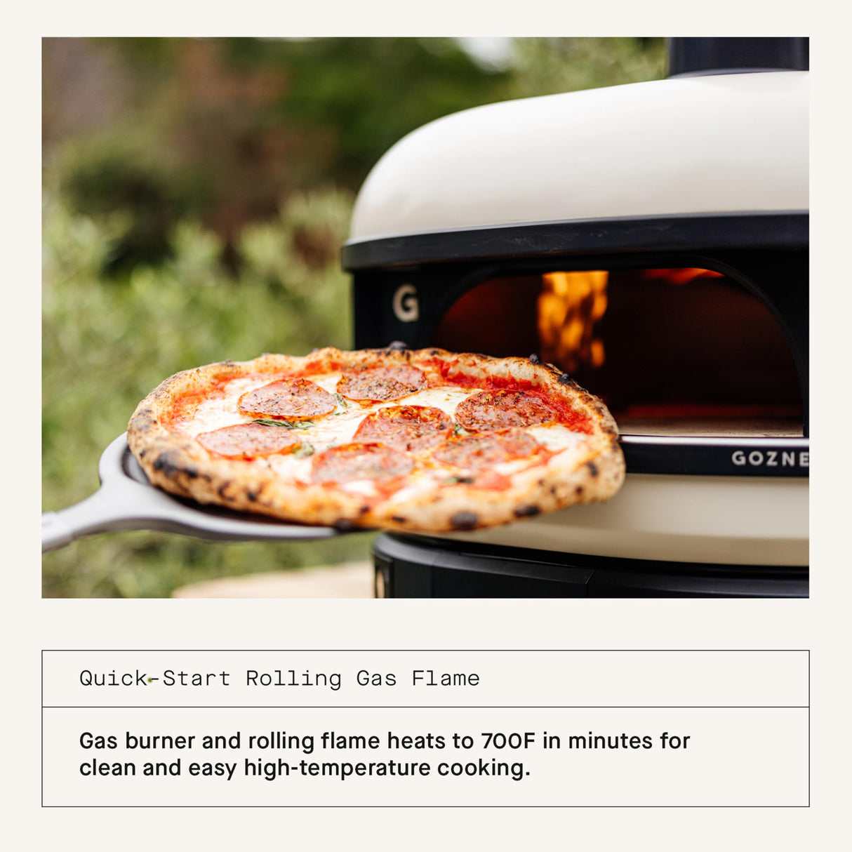 Gozney Dome S1 Pizza Oven, Gas Fired, reaches 950F Gozney