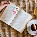 6 PCS Diamond Art Bookmarks Kits Diamond Painting Bookmark Cat Paw Bookmarks Handmade DIY Art Bookmark DIY Crafts Kit with Tool Accessories LIQALU