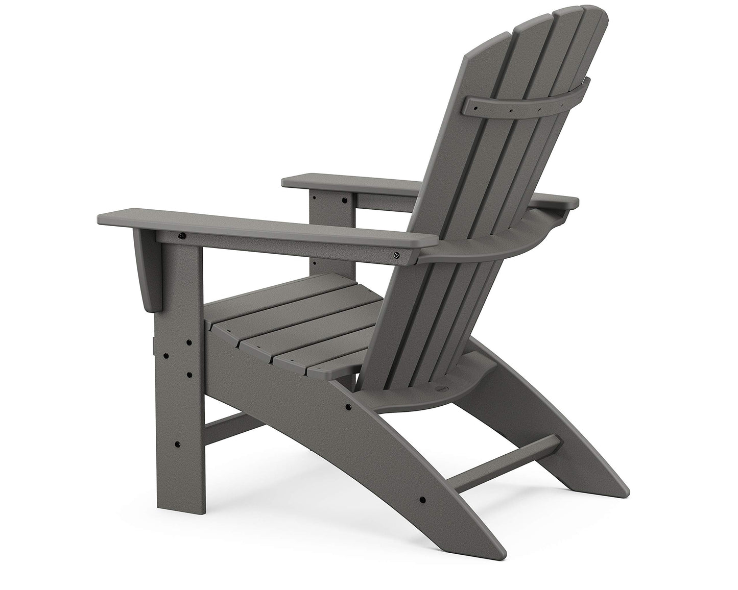 POLYWOOD Nautical Curveback Adirondack Chair