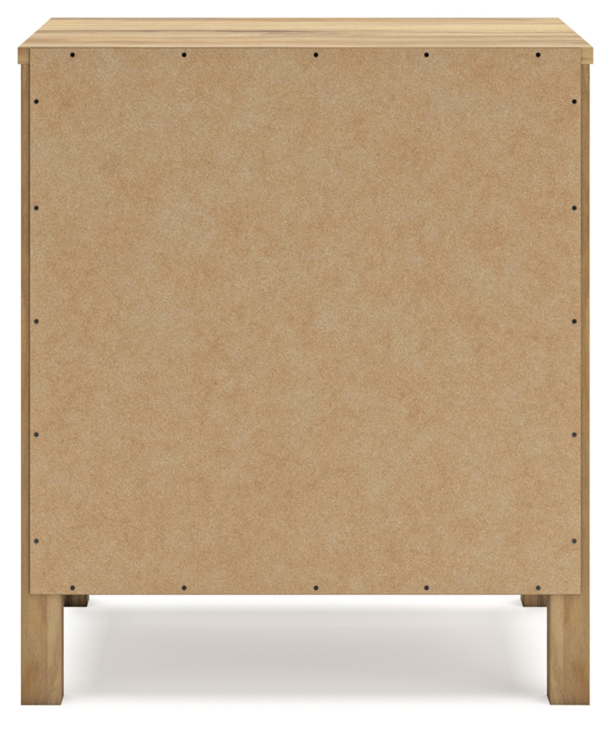 Signature Design by Ashley Bermacy Casual 2-Drawer Nightstand with Straight Legs, 24.37" Tall, Light Brown Signature Design by Ashley