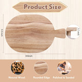 POVTOKA Wood Pedestal Stand, Farmhouse Wood Riser for Bathroom Kitchen Counter, Rustic Wooden Soap Tray for Bottles Candles Plant Display (Natural) POVTOKA