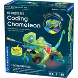 Thames & Kosmos My Robotic Pet: Coding Chameleon STEM Building & Experiment Kit | Color-Sensing Coding Robot for Boys & Girls Ages 8+, Screen-Free Educational Fun, Robotic Reptile with 3 Play Modes Thames & Kosmos
