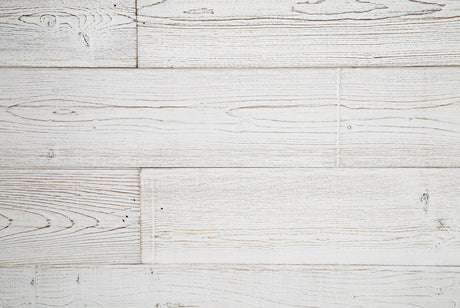 WoodyWalls Peel and Stick Wood Planks, Whitewash Shiplap Wall Panels, Real Wood Wall Panels for DIY Accent Walls & Ceilings (19.5 sq. ft. per Box) White Washed Woody Walls