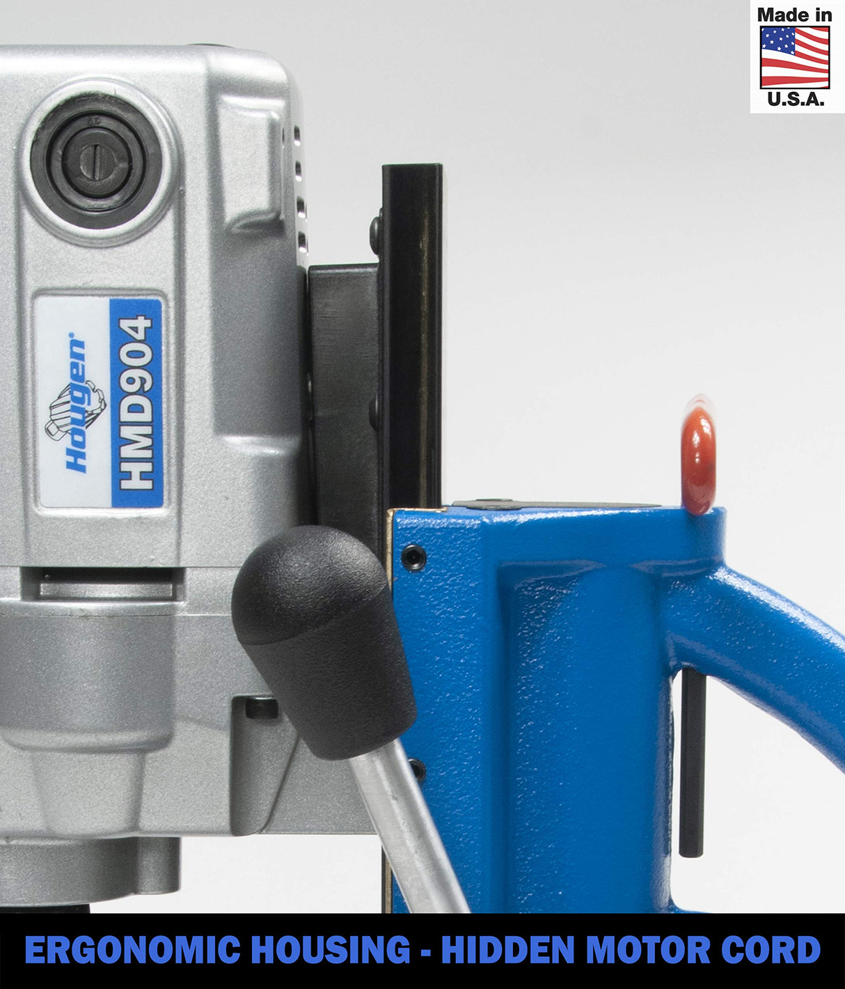 Hougen HMD904 115-Volt Magnetic Drill with Integrated Coolant Bottle Hougen