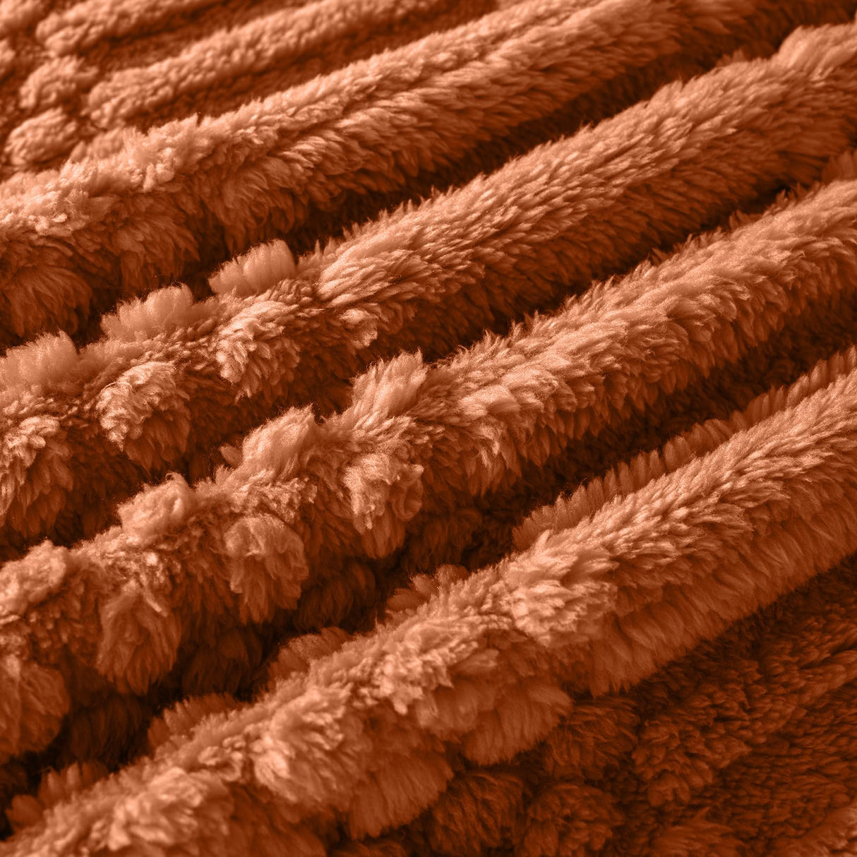 50x70 Inch Rust Throw Blanket - Soft & Fluffy Fleece, Cute & Aesthetic, Perfect for Sofa, Couch, Chair, Bed, Living Room & Bedroom, All-Season Use, Plush & Cozy Decorative Blanket Lussena