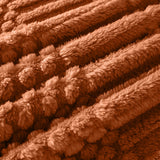 50x70 Inch Rust Throw Blanket - Soft & Fluffy Fleece, Cute & Aesthetic, Perfect for Sofa, Couch, Chair, Bed, Living Room & Bedroom, All-Season Use, Plush & Cozy Decorative Blanket Lussena