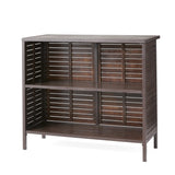 Christopher Knight Home Milos Acacia Bar Table, Dark Brown / Rustic Metal Christopher Knight Home