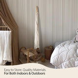 Teepee Tent for Kids, Cotton Kids Tent Indoor, Sleepover Play Tent, Kids Teepee Tent, Party Tents for Kids Indoor for Parties, Teepee Tent for Boys, Atlasonix