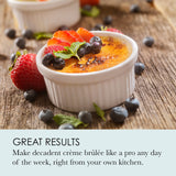 Chicago Metallic Professional Crème Brulee, 6 Piece Set, Stainless Steel Chicago Metallic