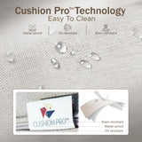 PHI VILLA Outdoor Patio Furniture Set 10 Piece, Half-Moon Sectional Patio Conversation Sets for 8 Persons with 2 Round Table for Garden, Poolside, Balcony, Backyard PHI VILLA