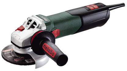 Metabo 5-Inch Variable Speed Angle Grinder, 2800-11000 RPM, 13.5 Amp with Electronics, Lock-on Switch, Made in Germany, WEV 15-125 Quick, 600468420, Green - WoodArtSupply