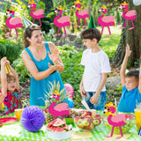 Cinrobiye 24 Set Flamingo Foam Craft Pink Flamingo Party Decorations Art and Craft Summer Tropical Hawaii Crafts Pink Party Favors for Hawaii Bird Summer Activity Party Decor Supplies Cinrobiye