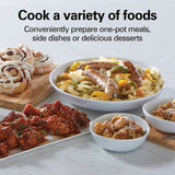 Hamilton Beach 4-Quart Slow Cooker with 3 Cooking Settings, Dishwasher-Safe Stoneware Crock & Glass Lid, Stainless Steel (33140G) Hamilton Beach