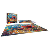 RoseArt - Kodak Collector - Train Station - 2000 Piece Jigsaw Puzzle for Adults RoseArt