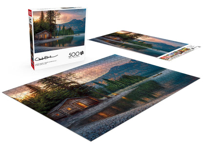 Buffalo Games - Chuck Black - Lakeside Heaven - 500 Piece Jigsaw Puzzle for Adults -Challenging Puzzle Perfect for Game Nights - Finished Size is 21.25 x 15.00