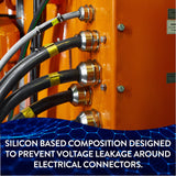 AtomLube Dielectric Grease, 2 Oz. Tube | Waterproof Dielectric Silicone Grease for Electrical Connectors, Switches, and Sensors | Safe High Temp Grease & Multipurpose Electric Grease AtomLube