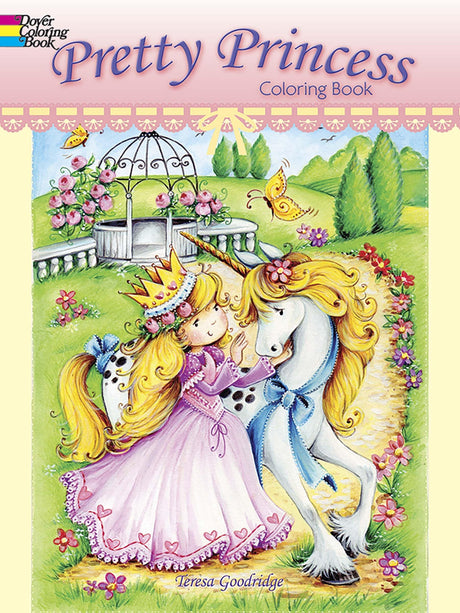 Pretty Princess Coloring Book (Dover Fantasy Coloring Books) Dover Publications