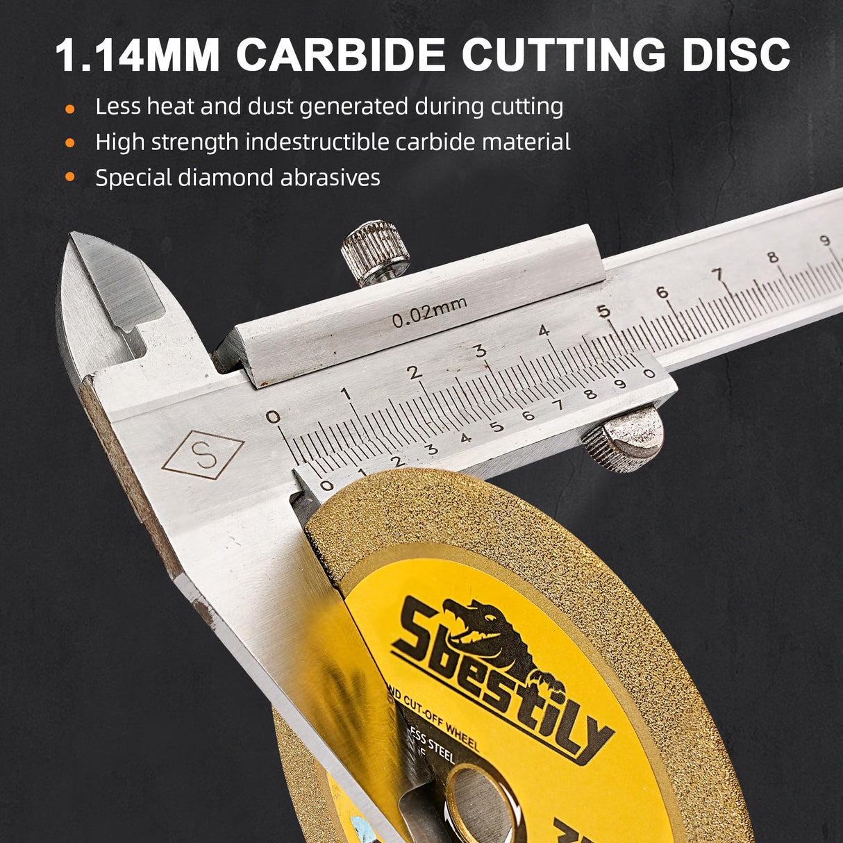 Sbestily Cut Off Wheels (2+1 Plus Kit) for Die Grinder,3 Inch,1/24" Thin,W3/8" Arbor Hole Drill Cutting Wheel for Metal and Stainless Steel, 3" Cutoff Tools Angle Grinder Cutter Disc Sbestily