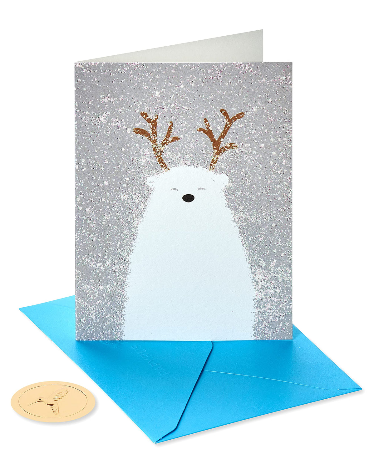 Papyrus Boxed Christmas Cards with Envelopes, Holiday Cheer, Polar Bear (20-Count) Papyrus
