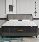 Soulfea Full Size Mattress,12 Inch Hybrid Full Mattress in a Box with Memory Foam & Individual Pocket Spring for Edge Support,Pressure Relief,Medium Firm,CertiPUR-US. Soulfea