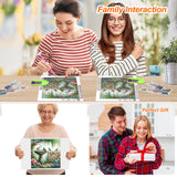 Anuver Landscape Diamond Painting Kits for Adults, 5D DIY Diamond Art Kits for Beginners, Full Drill Diamond Painting Kits for Home Wall Decor, Bird, 12x12 Inch Anuver