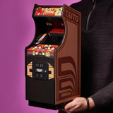 Numskull Quarter Elevator Action Mini Arcade - 1/4 Scale Authentic Wooden Replica, Original ROM, Rechargeable Battery & 3W Speakers for Retro Enthusiasts quarter arcades