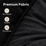 Vamcheer Modular Sectional Sofa with Chaise, Modern L Shaped Cloud Couch with Deep Seat, Sectional Couches for Living Room, Bedroom, Office, No Assembly Required, Black Vamcheer