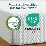 ZINUS 6 Inch Green Tea Cooling Memory Foam Mattress [New Version], Full, Fiberglass Free, Medium Firmness, Cooling Gel Foam, Certified Safe Foams & Fabric, Mattress in A Box Zinus