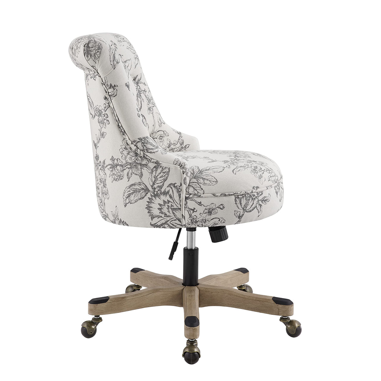 Linon Home Décor Leslie Floral Office Chair Linon