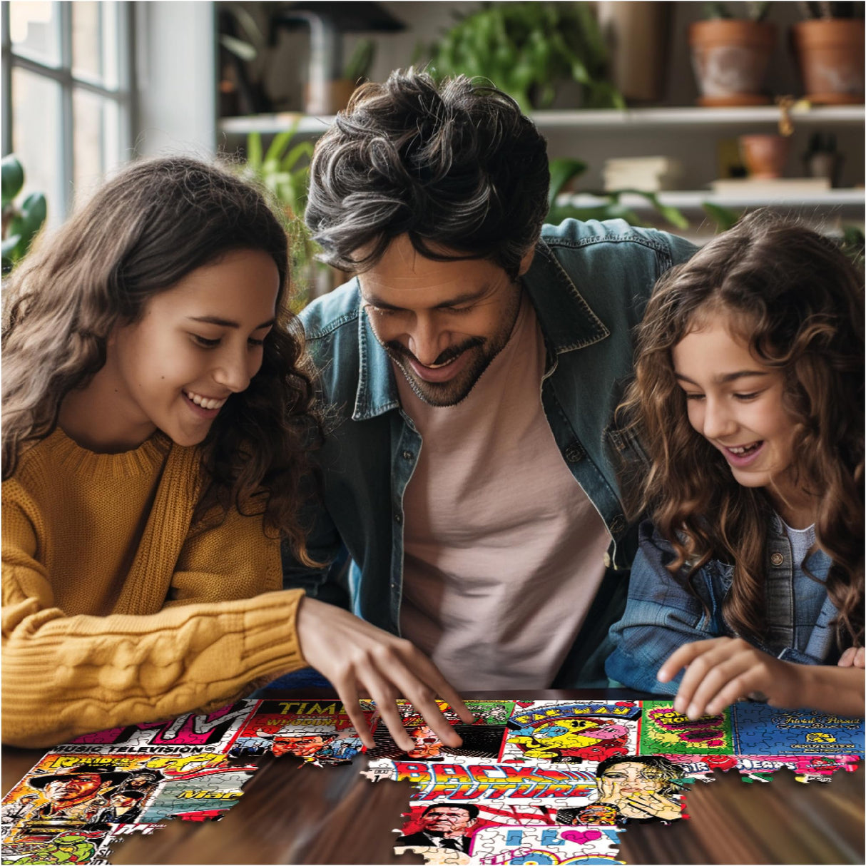 White Mountain Puzzles I Love The 1980s - 1000 Piece Jigsaw Puzzle White Mountain