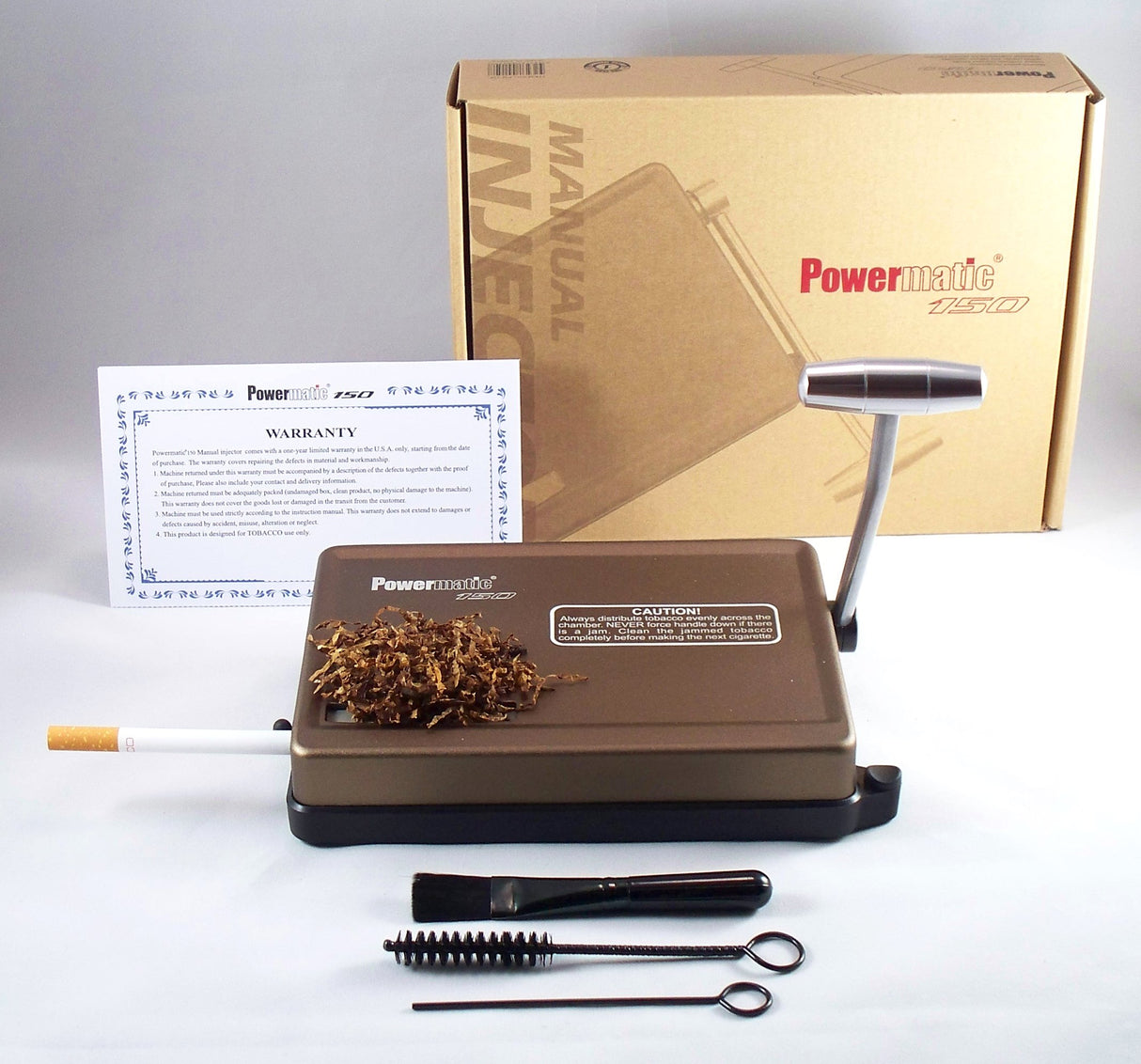 Powermatic 150 Bronze Cigarette Injector Machine Powermatic