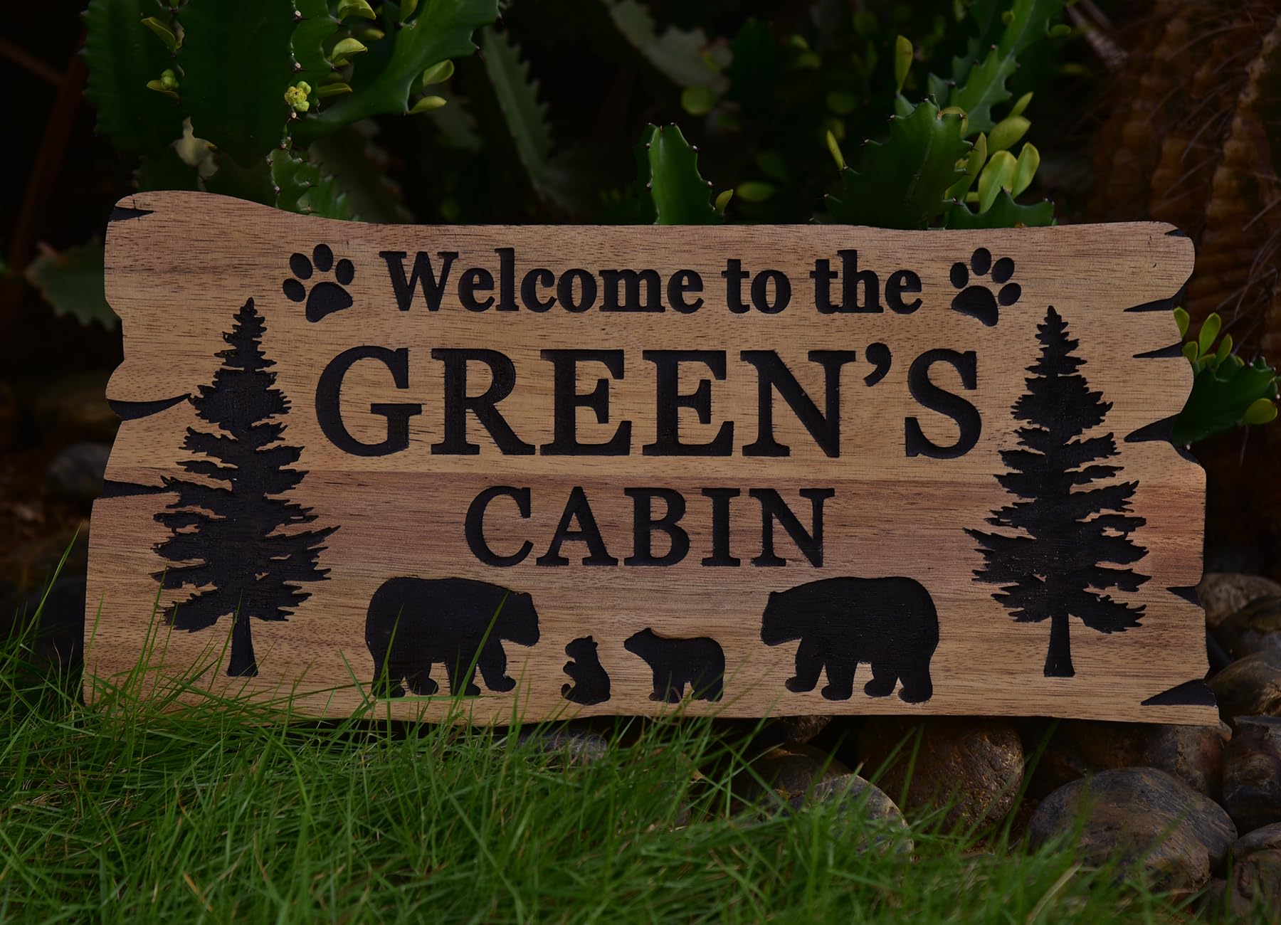 Custom Cabin Sign