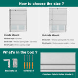 BERISSA Roman Shades for Windows, Blackout Roman Blinds,Room Darkening Thermal Insulated Window Shades for Home Living Room Bedroom,Linen Beige,Custom Size BERISSA